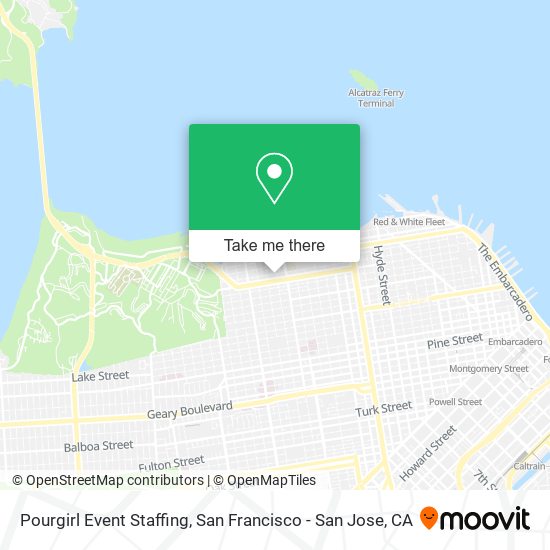 Pourgirl Event Staffing map