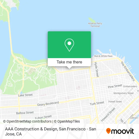 AAA Construction & Design map