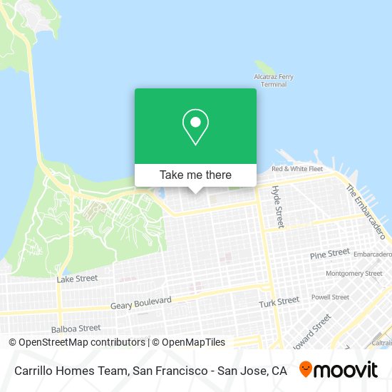 Carrillo Homes Team map