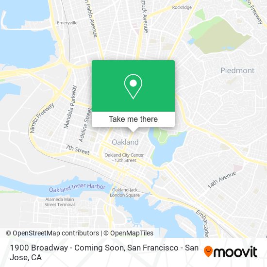 1900 Broadway - Coming Soon map