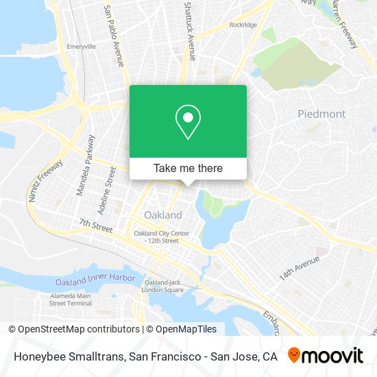 Mapa de Honeybee Smalltrans