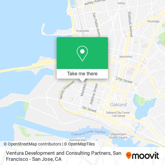 Ventura Development and Consulting Partners map