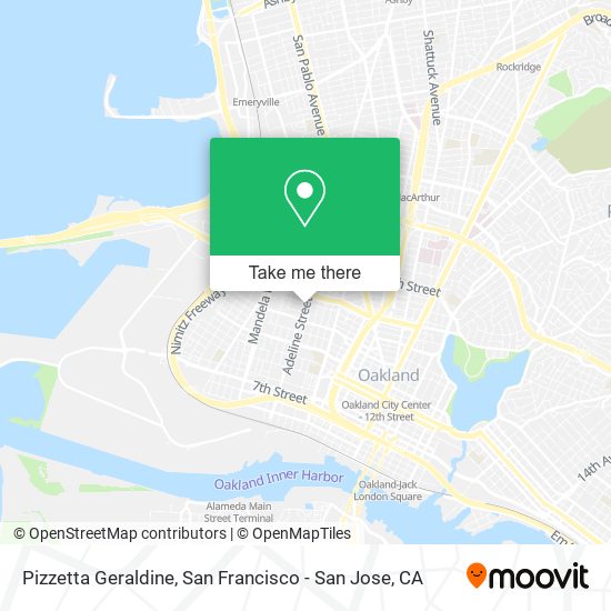 Mapa de Pizzetta Geraldine