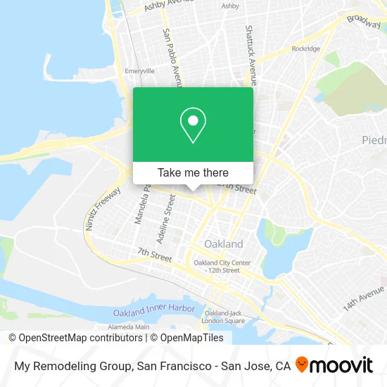 My Remodeling Group map