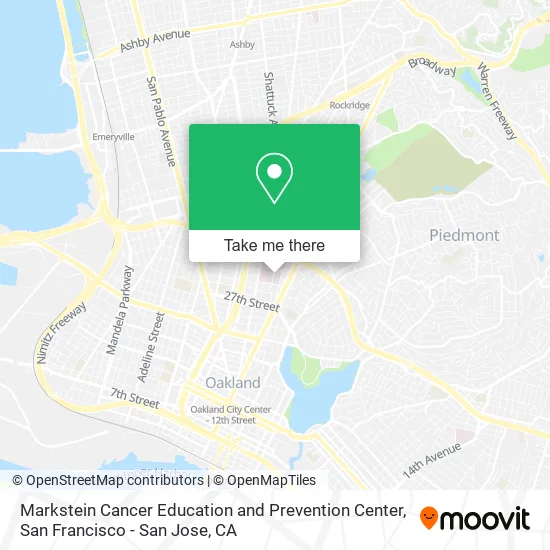 Markstein Cancer Education and Prevention Center map