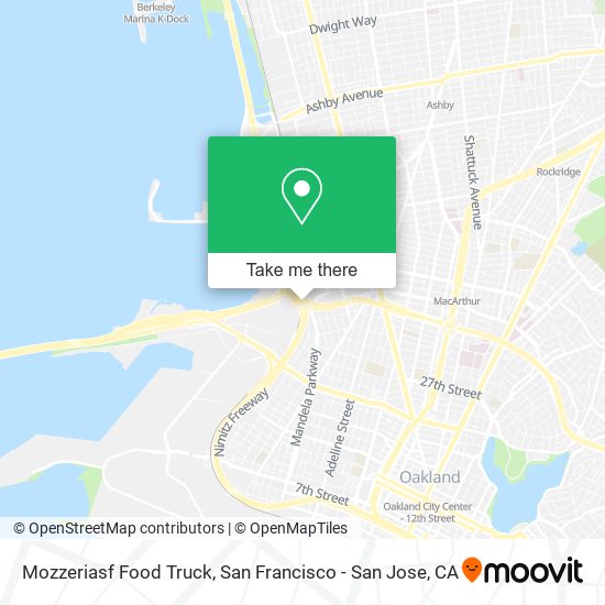 Mozzeriasf Food Truck map