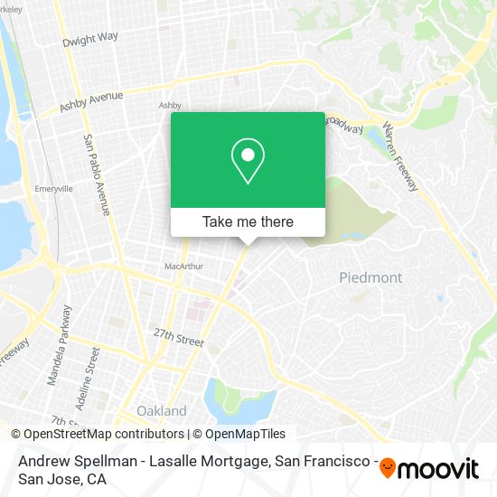 Andrew Spellman - Lasalle Mortgage map