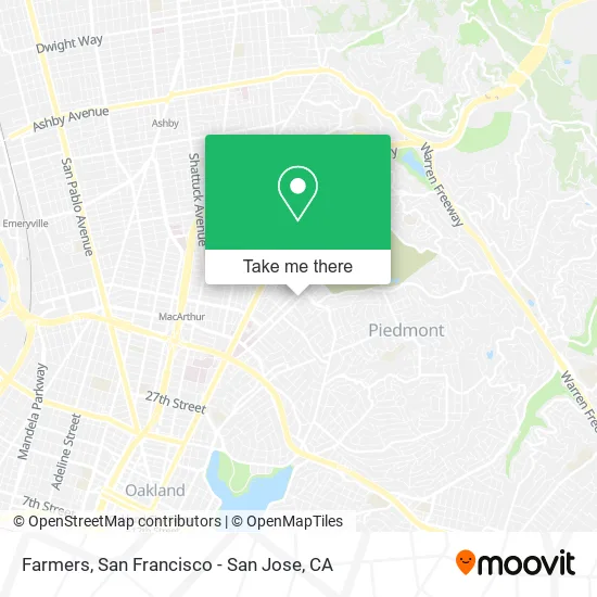 Farmers map