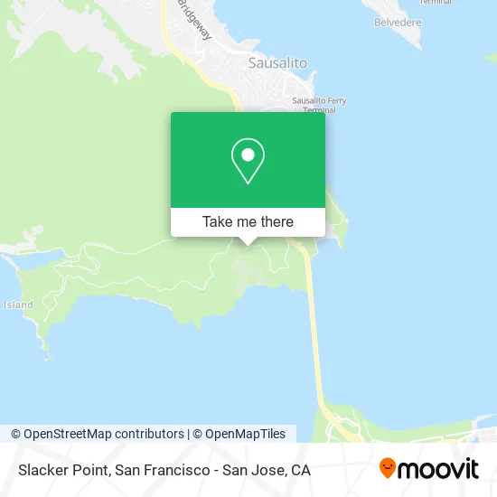 Slacker Point map