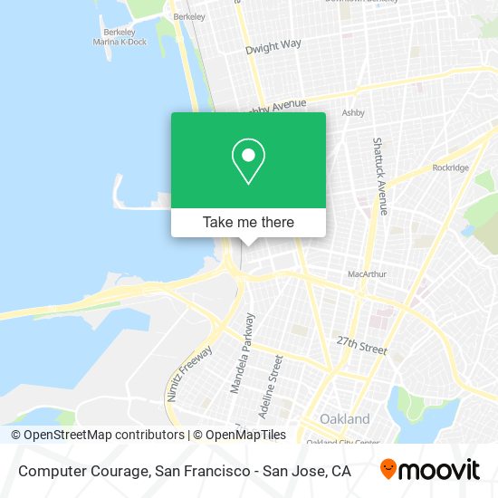 Computer Courage map