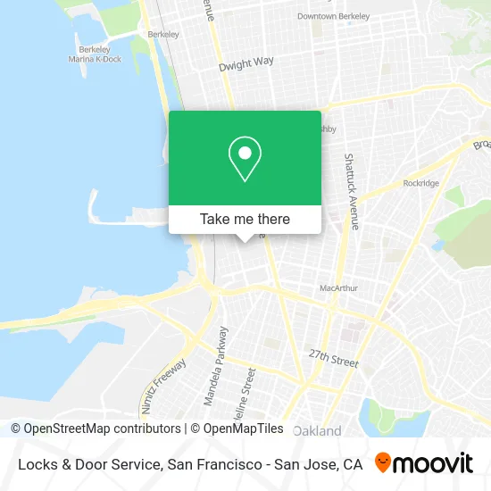 Locks & Door Service map