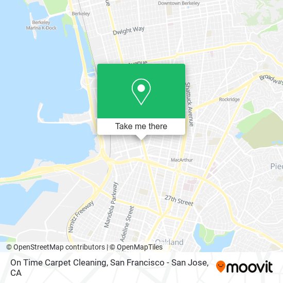 Mapa de On Time Carpet Cleaning