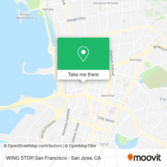 Mapa de WING STOP