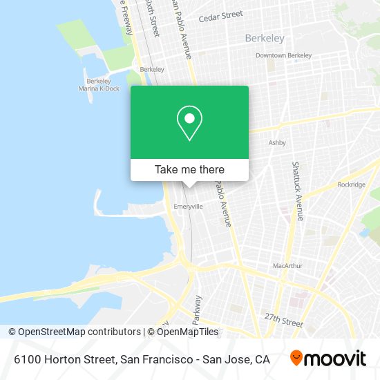 6100 Horton Street map