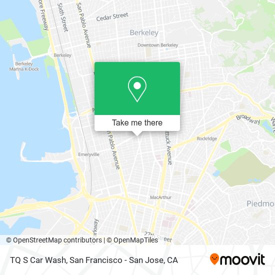 Mapa de TQ S Car Wash