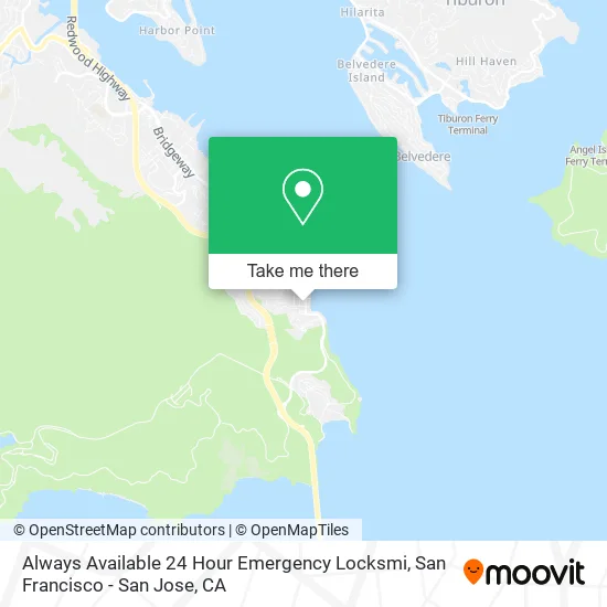 Mapa de Always Available 24 Hour Emergency Locksmi