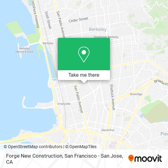 Forge New Construction map