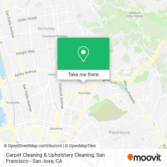 Carpet Cleaning & Upholstery Cleaning map