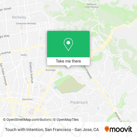 Touch with Intention map