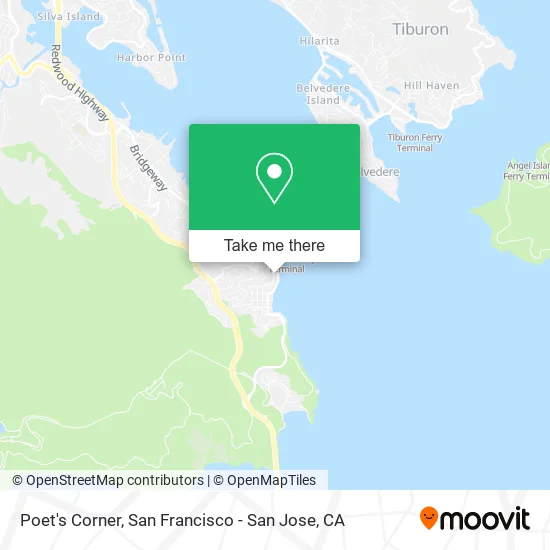Mapa de Poet's Corner