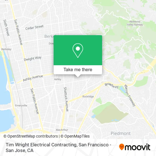 Tim Wright Electrical Contracting map