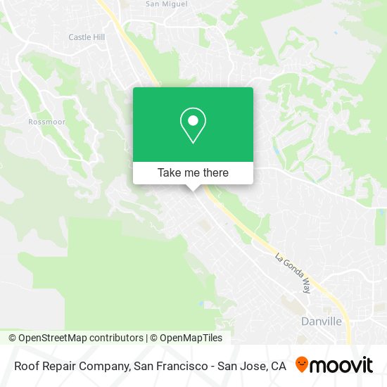 Mapa de Roof Repair Company