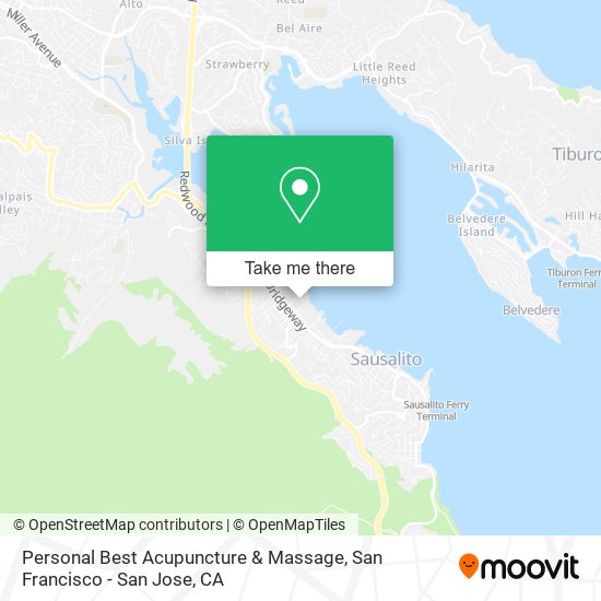 Personal Best Acupuncture & Massage map