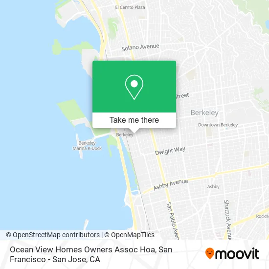 Ocean View Homes Owners Assoc Hoa map