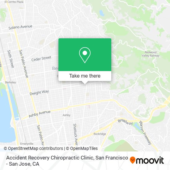 Accident Recovery Chiropractic Clinic map
