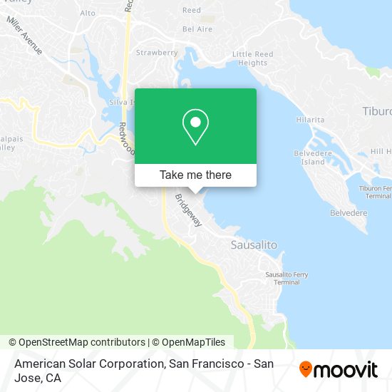 American Solar Corporation map