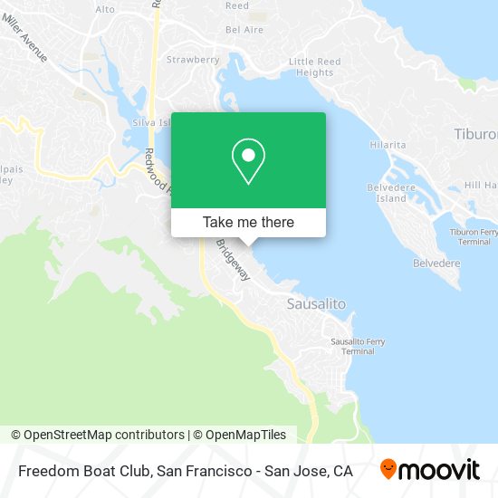 Freedom Boat Club map