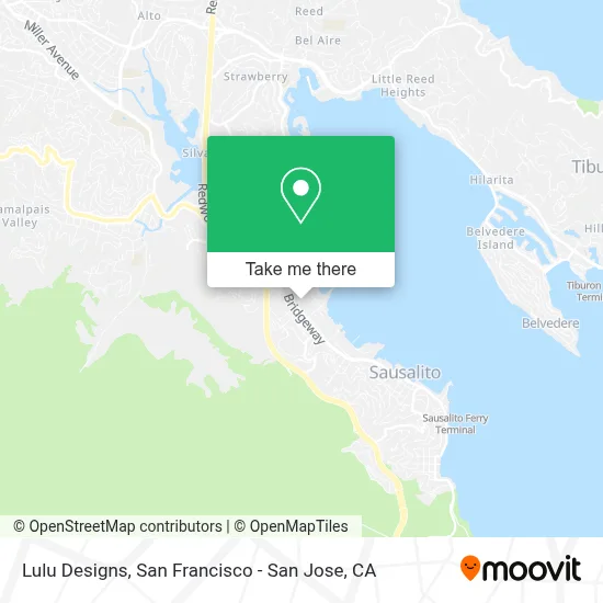 Lulu Designs map