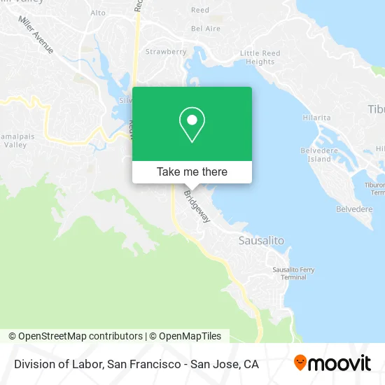 Division of Labor map