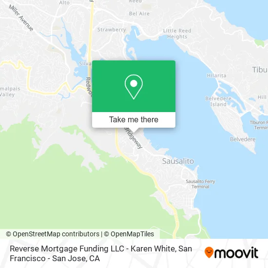 Reverse Mortgage Funding LLC - Karen White map