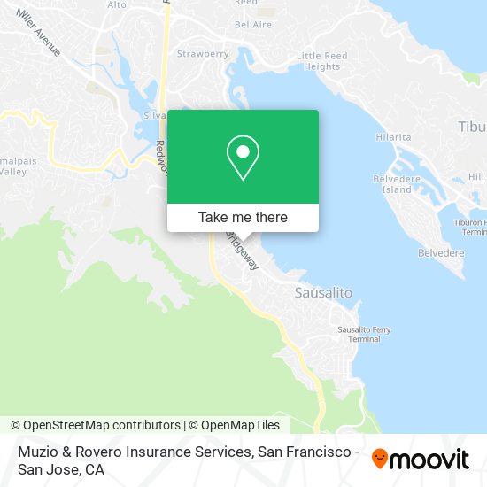 Muzio & Rovero Insurance Services map