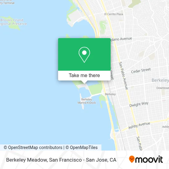 Berkeley Meadow map