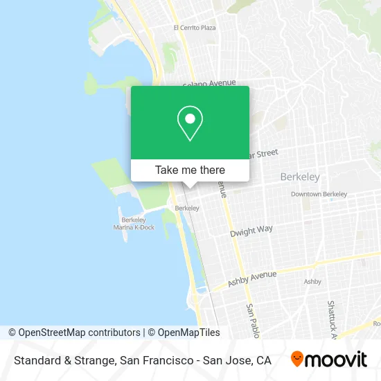 Standard & Strange map