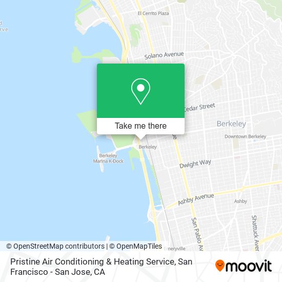 Mapa de Pristine Air Conditioning & Heating Service