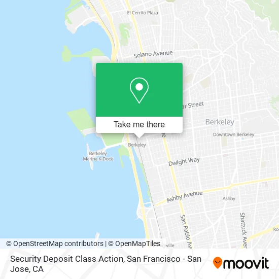 Security Deposit Class Action map