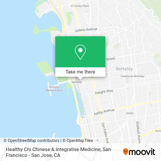 Healthy Chi Chinese & Integrative Medicine map