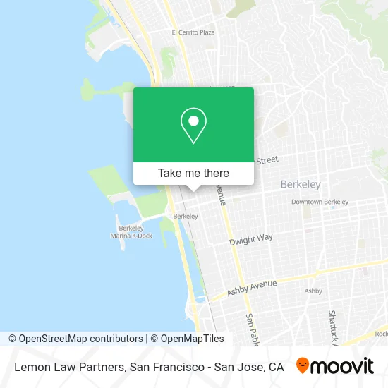 Lemon Law Partners map