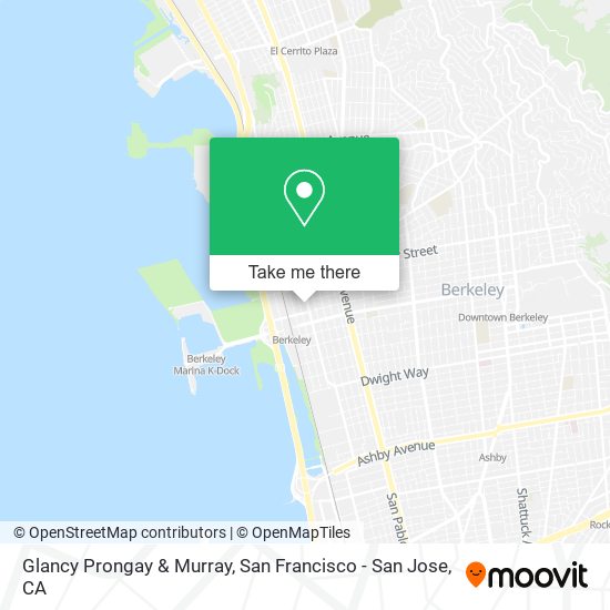Glancy Prongay & Murray map