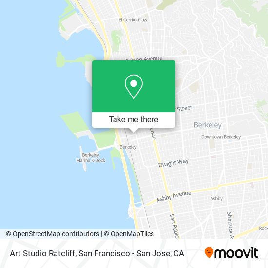 Mapa de Art Studio Ratcliff