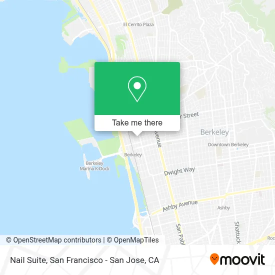 Nail Suite map