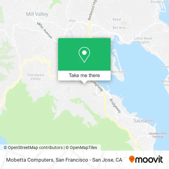 Mobetta Computers map