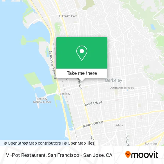 Mapa de V -Pot Restaurant