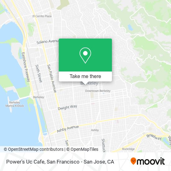 Mapa de Power's Uc Cafe