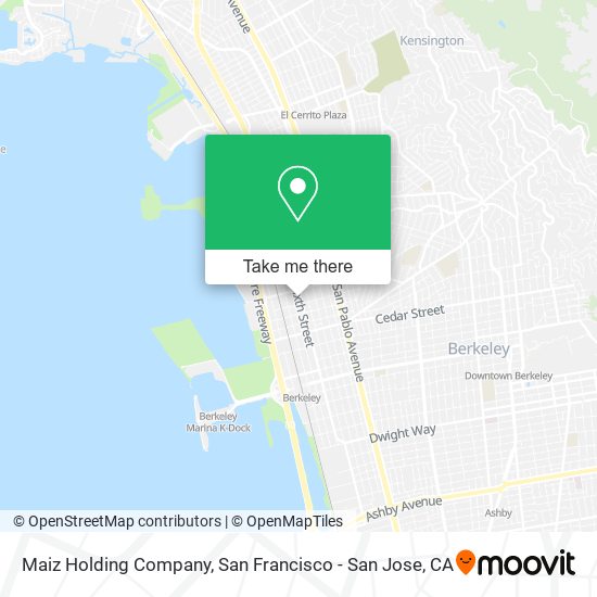 Maiz Holding Company map