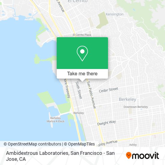 Mapa de Ambidextrous Laboratories
