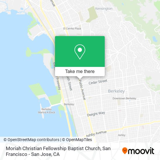 Moriah Christian Fellowship Baptist Church map